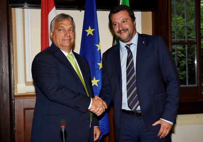 IViktor Orban y Matteo Salvini