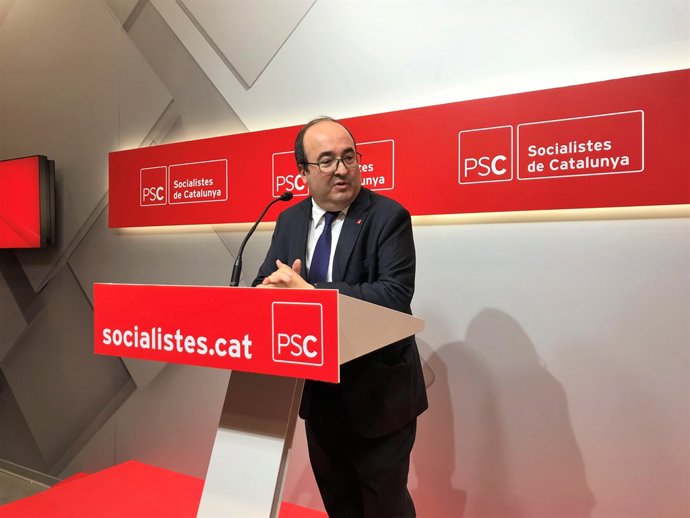 El líder del PSC Miquel Iceta en una imatge d'arxiu.