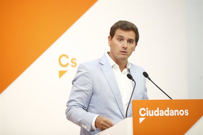 El president de Ciutadans, Albert Rivera