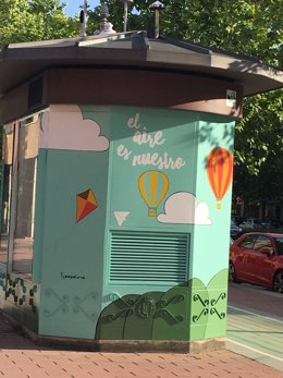 Imagen de una estación medidora de ozono