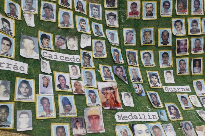 Imágenes de desaparecidos en Medellín