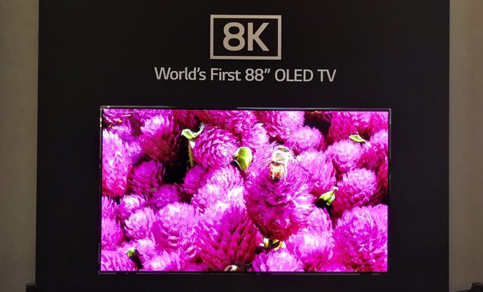 Televisor 8K de LG