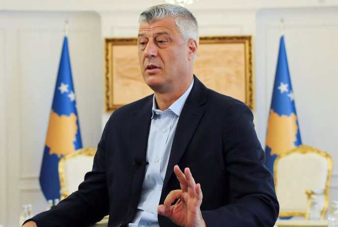 El presidente de Kosovo, Hashim Thaci 