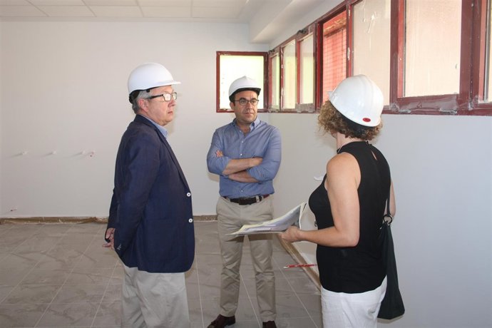 Visita al colegio Giner de los Ríos. 30-8-2018