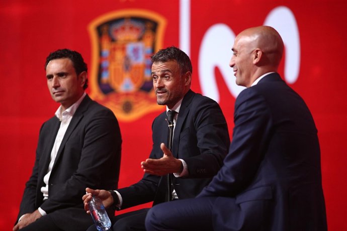 Presentación de Luis Enrique como nuevo seleccionador nacional