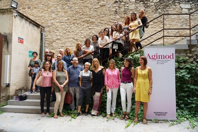 Presentació de GiModa amb l'alcaldessa de Girona, Marta Madrenas.