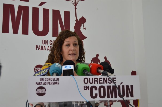 Edil de Ourense en Común, Montserrat Valencia León
