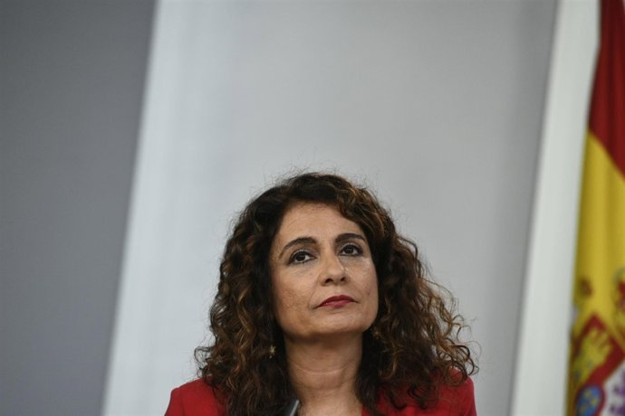 Rueda de prensa de la ministra de Hacienda, María Jesús Montero