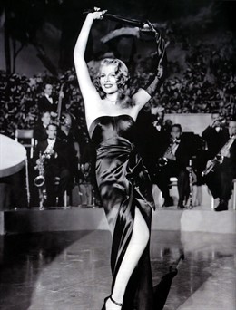 L'actriu Rita Hayworth en 'Gilda'