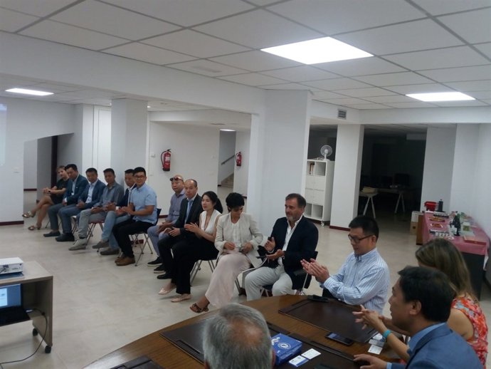 Reunión de empresarios chinos en Valladolid. 