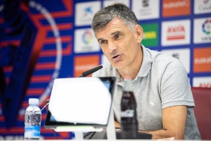 José Luis Mendilibar, entrenador del Eibar en rueda de prensa 