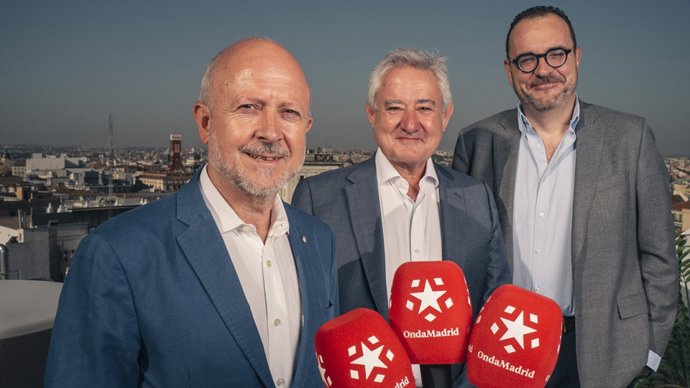 Felipe Serrano, Juan Pablo Colmenarejo y Félix Madero