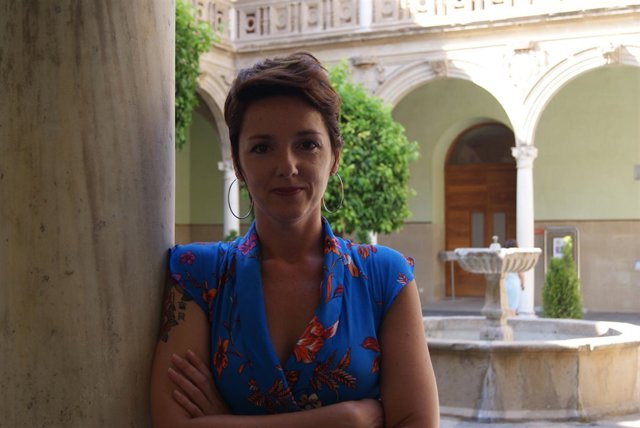 Isabel Cabello en los Cursos de Verano 2018 de la UNIA en Baeza.