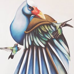 Mural de la puertorriqueña Anamarietta
