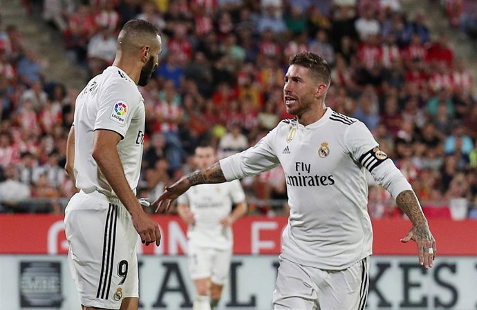 El capitán del Real Madrid, Sergio Ramos