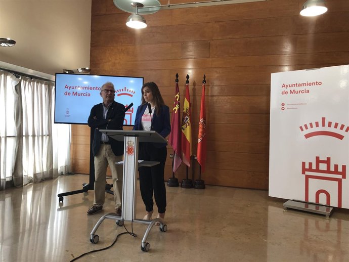 La portavoz del equipo de Gobierno del Ayuntamiento de Murcia, Rebeca Pérez
