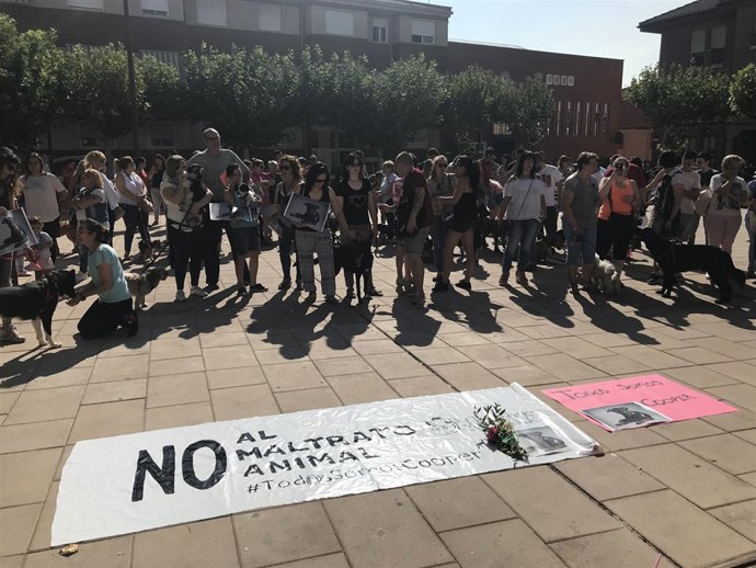 Valladolid.- Concentración en Santovenia