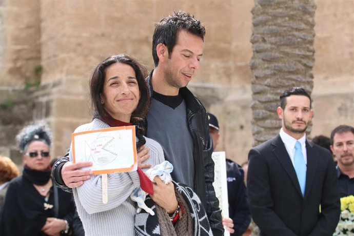 Patricia Ramírez y Ángel Cruz, los padres de Gabriel 