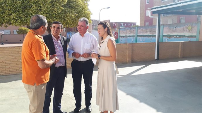 Visita al CEIP Tartessos de Huelva. 