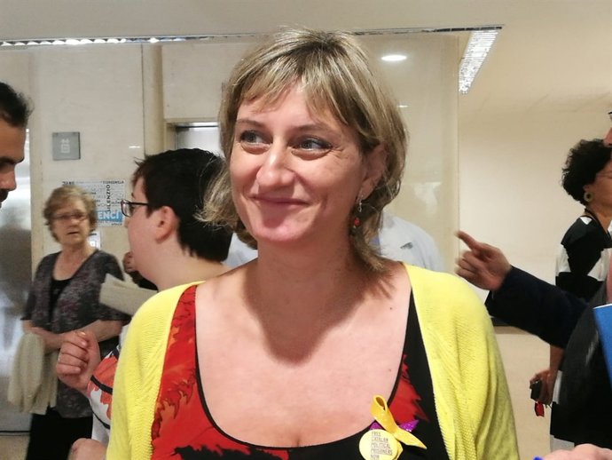 La consellera de Salut, Alba Vergés, a l'Arnau de Vilanova
