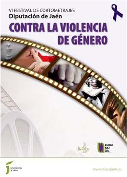 Folleto del VI Festival de Cortometrajes contra la Violencia de Género.
