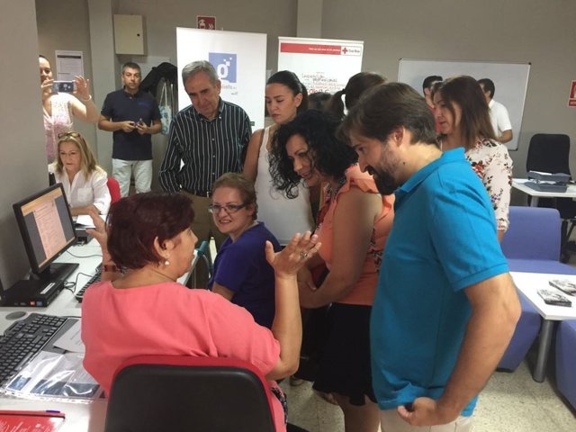 Viista al centro Guadalinfo de La Carolina.