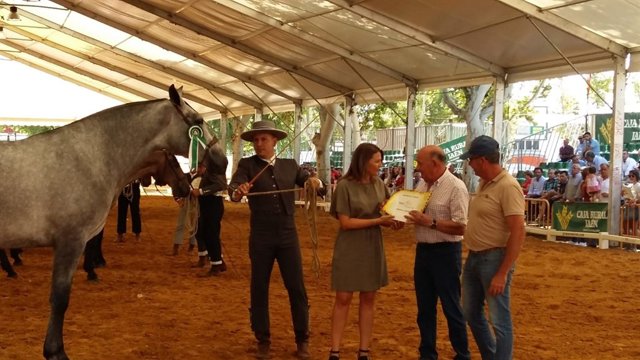 Ana Cobo en la inauguración de Anducab 2018.