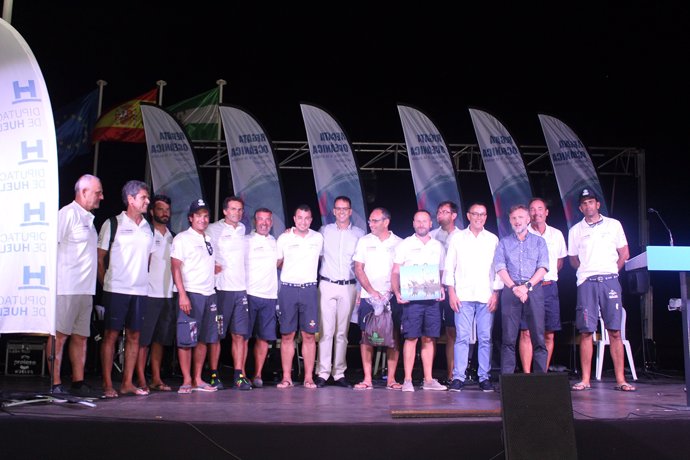 Gala de bienvenida a los tripulantes de la regata Huelva-La Gomera 