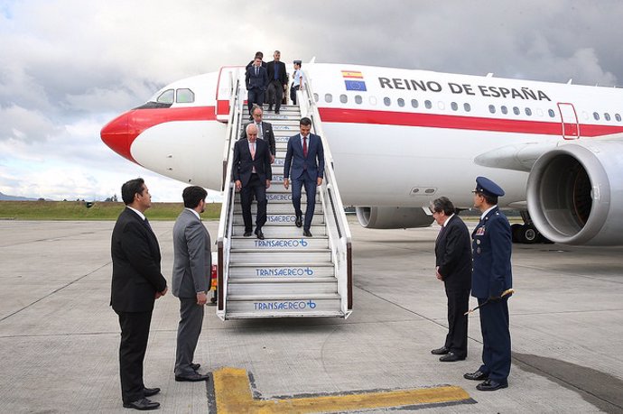 Viaje oficial de Pedro Sánchez a Colombia