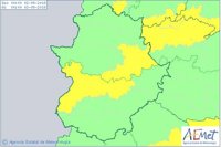 Los avisos por calor continúan el domingo en las Vegas del Guadiana y se extiende a Montánchez y Villuercas