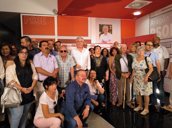 Presentación de la precandidatura a las Primarias del PSOE a la Alcaldía.