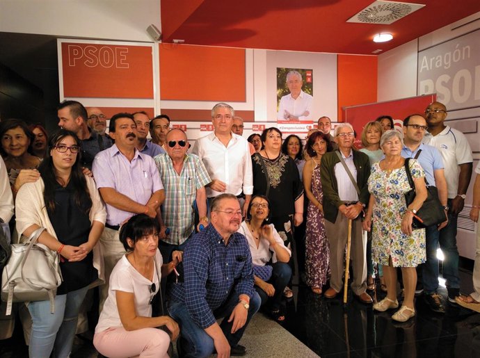 Presentación de la precandidatura a las Primarias del PSOE a la Alcaldía.