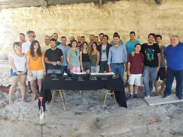 Presentación de la campaña de excavaciones en Orce