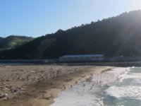 Todas las playas de Gipuzkoa cuentan este domingo con bandera verde salvo Mutriku, donde se pide precaución