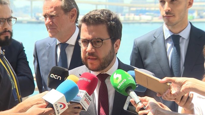 El vicepresidente de la Generalitat, Pere Aragonès, en una imagen de archivo