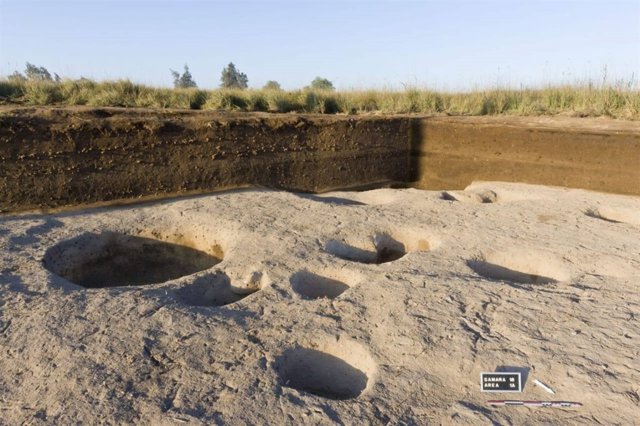 Imagen de las excavaciones en el Delta del Nilo