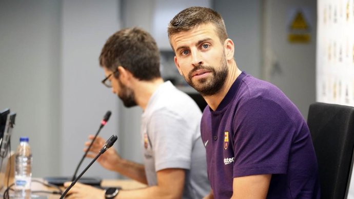 El central del FC Barcelona Gerard Piqué