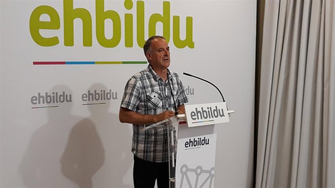 Adolfo Araiz, portavoz de EH Bildu.