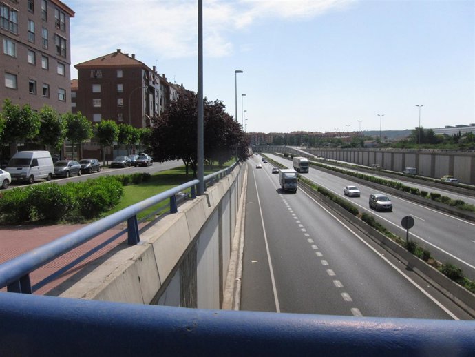 Imagen de la Circunvalación de Logroño                               