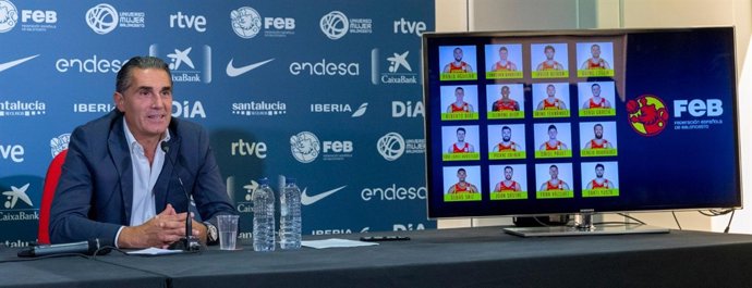 Sergio Scariolo, seleccionador nacional anuncia la lista de España