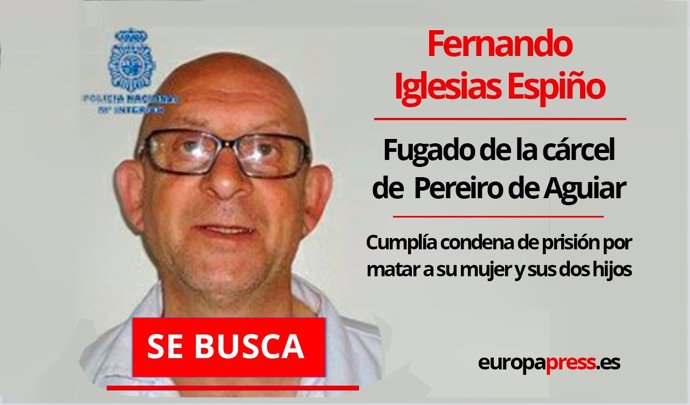 La Policía Nacional busca a un preso fugado de Ourense 