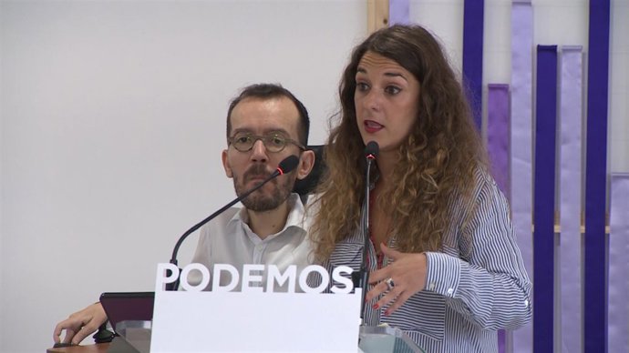 Echenique y Vera en rueda de prensa