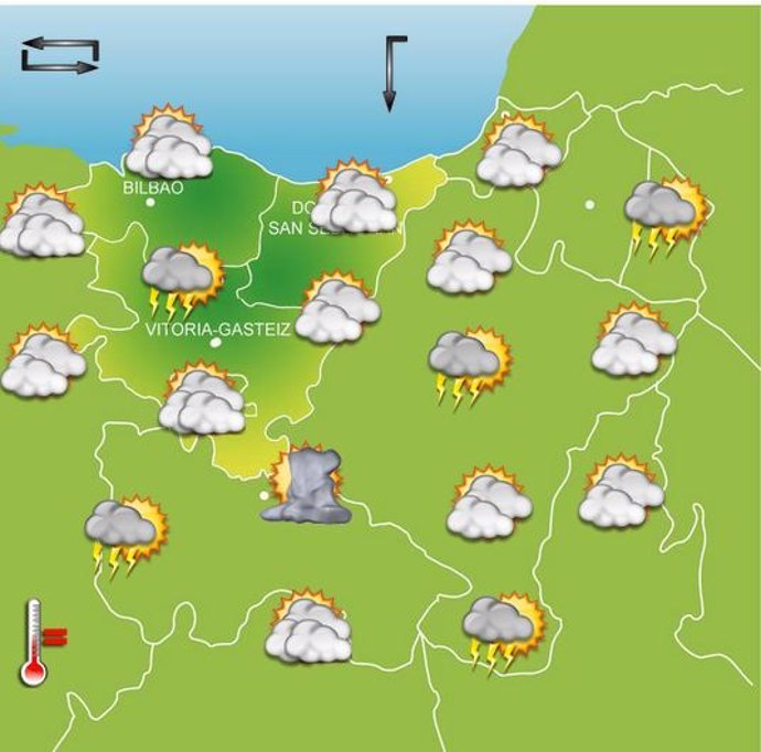 Previsiones para el 4 de septiembre