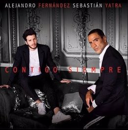 Portada del sencillo Contigo Siempre de Alejandro Fernández junto a Yatra