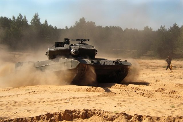 Blindado en la misión de la OTAN 