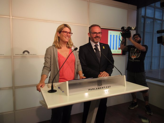 Elsa Artadi i Josep Costa