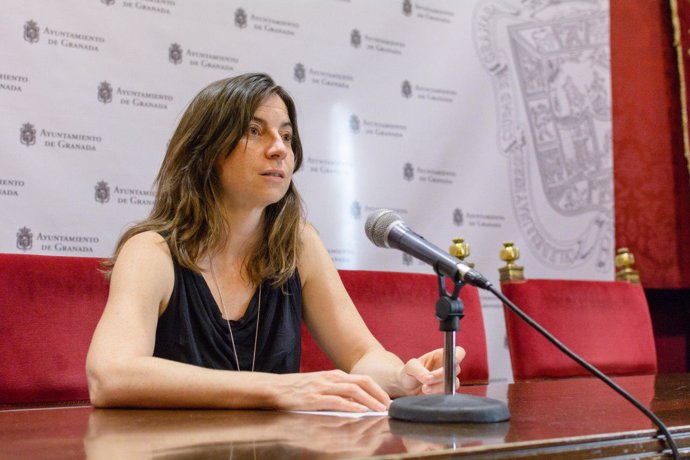La concejal de Vamos Granada Marta Gutiérrez