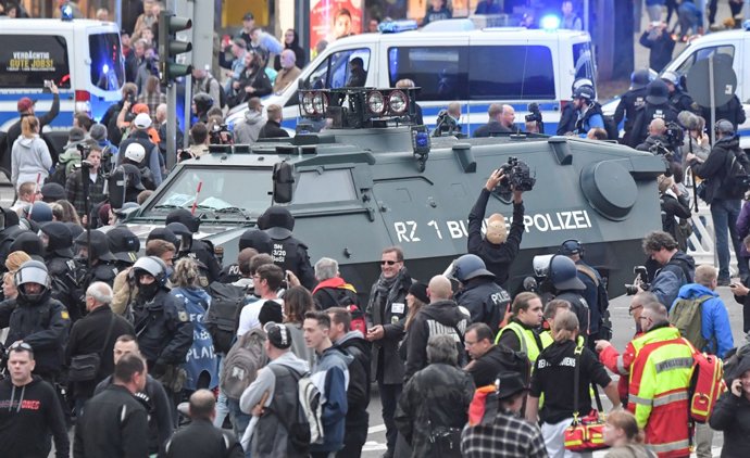 Manifestació de la ultradreta a Chemnitz
