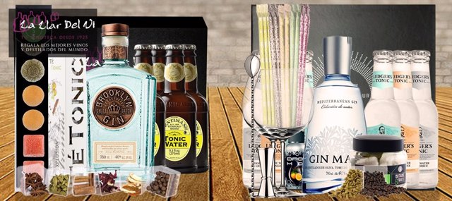 La Llar del Vi presenta sus Set, Pack y Kit Gin Tonic, el regalo con mayor  crecimiento en los últimos años