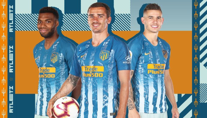 El Atlético presenta su tercera equipación para la temporada 2018/19